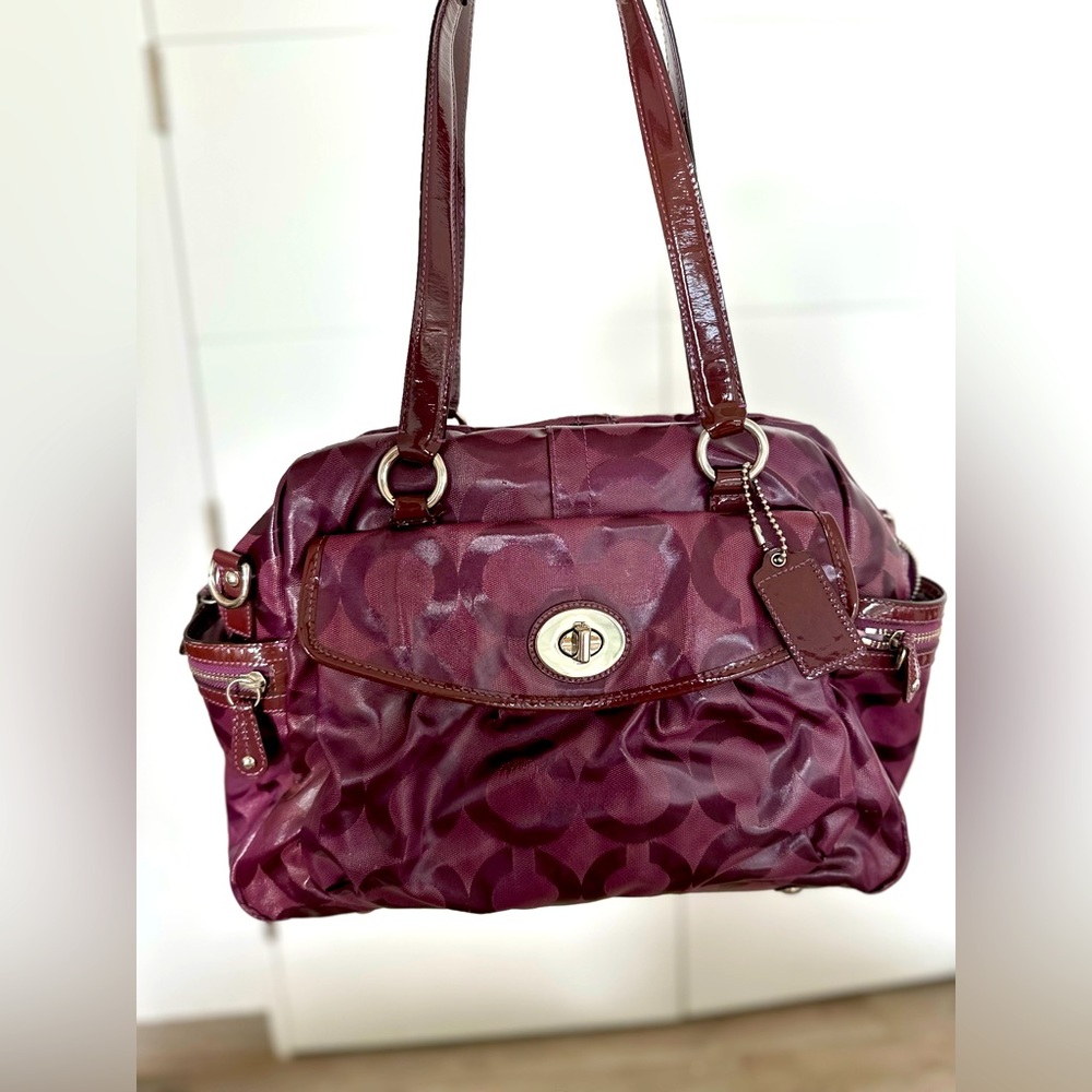 COACH tote - EUC